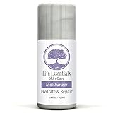 Moisturizer For Dry Skin - Hydrate & Repair - Best Cream With Jojoba Oil, Hyaluronic Acid, Aloe Vera & Green Tea - Lotion For Men, Women, Sensitive & Acne Prone Skin - 3.4oz Airless Applicator
