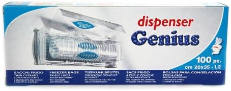Peter Pan Plast Genius Family Dispenser with Adhesive Clips, Dimension-20 x 35 cm, Multicolour, One
