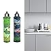 Plastic Bag Holder Sulimy Dispensers Folding Mesh Garbage Bags 2pcs Hanging Storage Bag Trash bags Holder Organizer Recycling Grocery Pocket Containers with 2 Hooks for Home and Kitchen Grey & Green