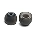ITIS 3 Pairs (S/M/L) Replacement Silicone Eartips Earbuds For JayBird BlueBuds X, X2 Bluetooth Sport Headphones With ITIS Cable Clip
