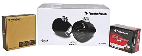 Rockford Fosgate MOTO-REAR2 Add-on Rear Speaker Kit for use with YXZ-STAGE2 and YXZ-STAGE3 Kits