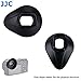 JJC ES-A6300 Large Eyecup Eyepiece for a6300 a6000, Ergonomic Oval Shape Soft Silicone, 360º Rotatable, a6300 Eye Cup, a6000 Eyecup, a6300 Eye Piece, Compatible with Sony a6300 a6000 NEX-6 NEX-7