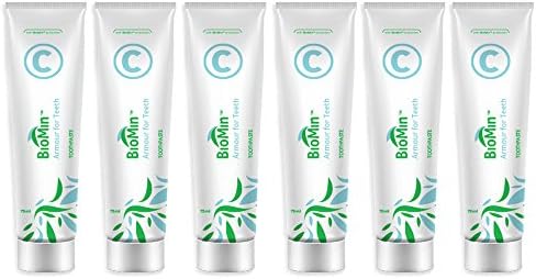 BioMin C Toothpaste (75ml) (x6 Tubes) with Free delivery