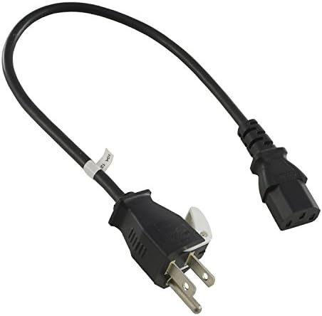 Conntek 05205 18-Inch 10 Amp 125 Volt Power Supply Cord NEM Amp 5-15P to IEC 320 C13