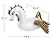 MARLJOHNS Giant Inflatable Pegasus Pool Float 98