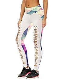 Leggings con estampado digital para dama