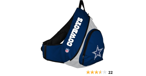 nfl dallas cowboys leadoff sling bag