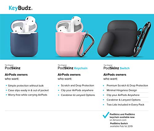 6 PodSkinz+AirPods+Protective+Silicone+Charging