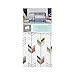 Just Born 100% Cotton Fitted Crib Sheets, Adventure Arrows, White/Blue/Orange