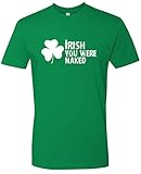 Panoware Men's St Patricks Day T-Shirt | Irish You Were Naked