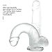 New 7 Inch Realistic D-il-do-s with Suction Cup Secret Package WHITE