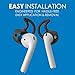 TEEMADE AIRHOOKS 2.0 Airpod Ear Hooks Accessories for AirPods 1 & AirPods 2 or EarPods Headphones/Earphones/Earbuds (4 Pairs) (Black)thumb 1