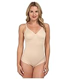Miraclesuit Extra Firm Control Comfort Leg Bodysuit, 36D, Nude
