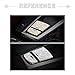 1797 Compatible Handbrake Caps for BMW Accessories Parts Button Parking Covers Decal Bling Interior Decorations 5 6 7 Series X3 X4 X5 X6 G31 F13 G12 G01 F15 F16 F26 iDrive AWD Women Men Crystal Silver