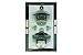 Wall Mounted Bottle Opener (2-Pack) Incl. FREE Mounting Screws - Black Nickel Plated Old School Opener - Retail Packaging - by GECKORED