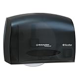 Kimberly-Clark 09602 Coreless JRT Tissue Dispenser, 14 1/4w x 6d x 9 7/10h, Smoke/Gray