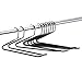 Pant Hangers 10 Packs, Royalhanger Metal Open Ended Hangers Skirt Hanger Strong Durable Space Saving Jeans Trouser Hangers with Non Slip Rubber Coating