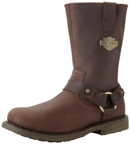 Harley-Davidson Men's Josh Motorcycle Boot,Brown,7.5 M US