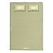 KingCamp Camping Mattress Backpacking Sleeping Pad Self Inflating Sleeping Pad with 2 Pillows for Hiking Camping Gear Double Beige
