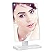 LUCKYBIRD Lighted Makeup Mirror, Premium Illuminated & Portable LED Vanity Mirror, 20 Dimmable LED, 180° Rotation, Ergonomic Design, Perfect Lighting for Flawless Makeup