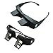 Andux Periscope Glasses Easy Lie Down on the Bed for Reading Book Bed Prism Spectacles with Case and Cloth Lr/03