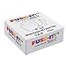 4 Inch White Fusible Glass Squares 96 COE, Pack of 4, U-Fuse-It