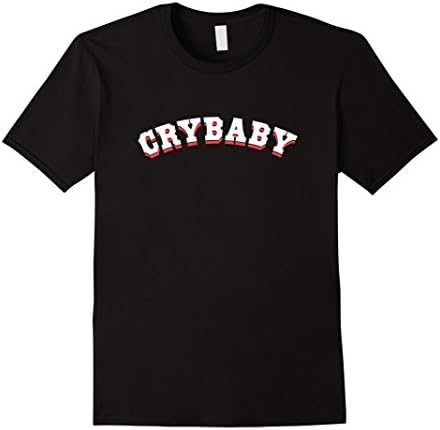 Men's Crybaby T-Shirt Cry Baby Sensitive Tender Hearted Honesty Small Black
