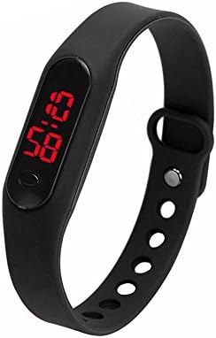 Tomtopp Unisex Sports Bracelet Watch Casual Date Sports Bracelet Digital Watch
