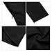 MISSKY Women Scoop Neck 3/4 Sleeve Slim Fit and Flare Swing Casual Dress