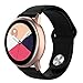 Wareon Compatible with Samsung Galaxy Watch Active 2 40mm/44mm/Active 1/Galaxy Watch 42mm/Gear S2 Classic SM-7320/Sport SM-600 20mm Quick Release Sport Silicone Bands Straps Wristbands