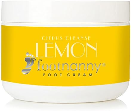 Footnanny - Foot Cream Lemon - Soothes Cracked Heels and Dead Skin with an Old Fashion, Invigorating Formula