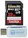 SanDisk 32GB Extreme Pro Memory Card works with Nikon D3400, D3300, D750, D5500, D5300, D500, AW130, W100, L840, A900, P530 Digital DSLR Camera SDHC 4K V30 UHS-I with Everything But Stromboli Reader