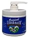 Original Udder Balm (NOT Cream or Lotion Body Moisturizing and Soothing for Dry, Cracked, Flaky, Rough Skin, 16 oz Pump Jar, Lemon Scent with Pump