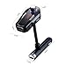 VicTsing Wireless In-Car Bluetooth FM Transmitter Radio Adapter Car Kit With Dual USB Car Charger for iPhone,Androidphone,Supoprt Siri Activation