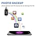 geekgo SD Card Reader,USB Memory Card Reader Adapter Viewer for iPhone iPad Android Mac - Supports Micro USB OTG 3 in 1 (Black)