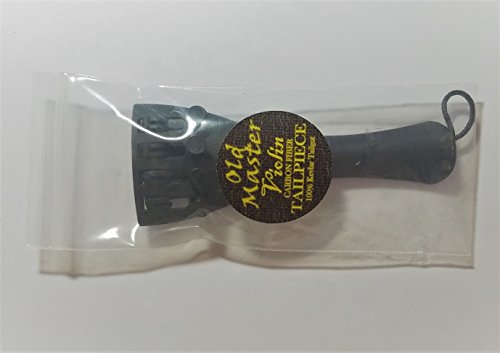 Old Master Carbon Fiber Fine Tuner Violin Tailpiece 4/4 – Full Size Violin