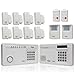Skylink SC-2200 Wireless Security System with Emergency Dialer, 2 Motion Sensors, 2 Keyfobs and 8 Window and Door Sensors