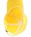 MIRMARU Low Profile Vintage Washed Pigment Dyed 100% Cotton Adjustable Baseball Cap Hat.(YELLOW)