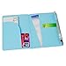 Travel Journey Fabric Passport ID Card Holder Case Cover Purse and Passport case (blue-4)