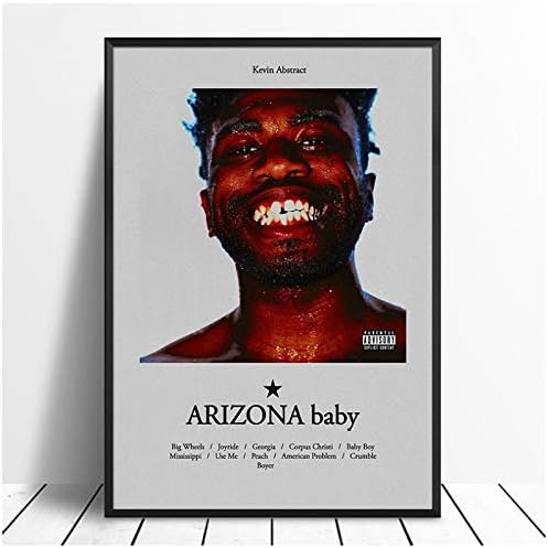 XuFan Kevin Abstract - Arizona Baby Album Pop Music Cover Music Star Poster Canvas Prints Wall Art for Living Room Home Decor/50X75cm-No Frame