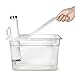 EVERIE Sous Vide Lid Compatible with Breville Chefsteps Joule Cookers and 12 Quart EVERIE, LIPAVI Sous Vide Container (Side Mount) (Does Not Fit Rubbermaid or Anova)