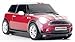 Click Car CCM660127 Mini Cooper S Wireless Optical Mouse, Chili Red