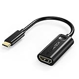 USB C to HDMI Adapter, CHOETECH USB 3.1 Type C (Thunderbolt 3 Compatible) to HDMI Adapter (4K Resolution) for 2018/2017 MacBook Pro, Samsung Galaxy S9/Note 8/S8/Plus, 2017 iMac ect