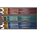 18 Fine Art Paint Brushes for Acrylic, Oil, Watercolors -Long Handles
