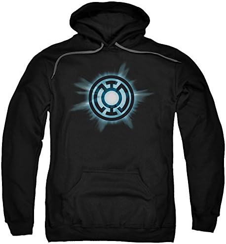 Green Lantern DC Comics Blue Glow Adult Pull-Over Hoodie