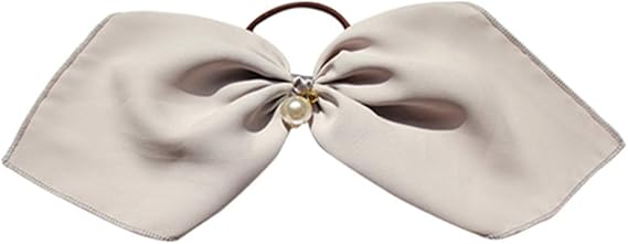 Amazon Co Jp Kobechouchou スカーフ ヘアゴム ヘアアクセ シンプル 無地 りぼん 可愛い お洒落 アジア 雑貨 服 ファッション小物