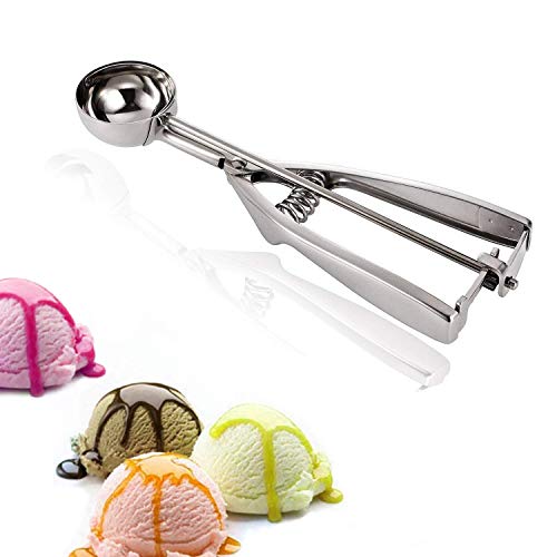 Ice Cream Scoops, Cookie Scoop Set of 3, Cake Trigger Cookie Scoop Set