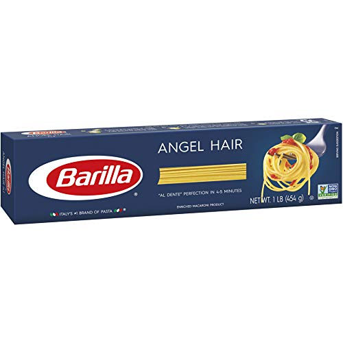 4 Barilla+Pasta+Angel+Hair+Ounce