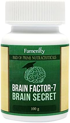 FAMENITY Brain Factor-7 Brain Secret / For Brain Health, Boosting Learning Ability