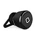Wireless Bluetooth Earphone, Bodecin Mini Smart Rechareable High Grain Bluetooth Headset/Earpiece/Earbud/Headphone Bluetooth V4.1 Build in Mic with Ear Hook Vice Earphone USB Charging Cable (Black)